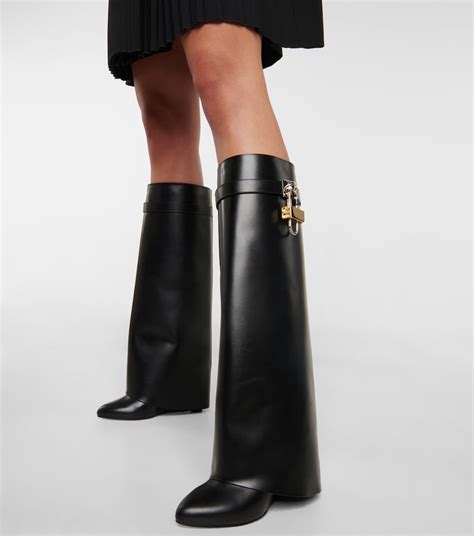 givenchy shark lock boots poshmark|givenchy shark lock boots review.